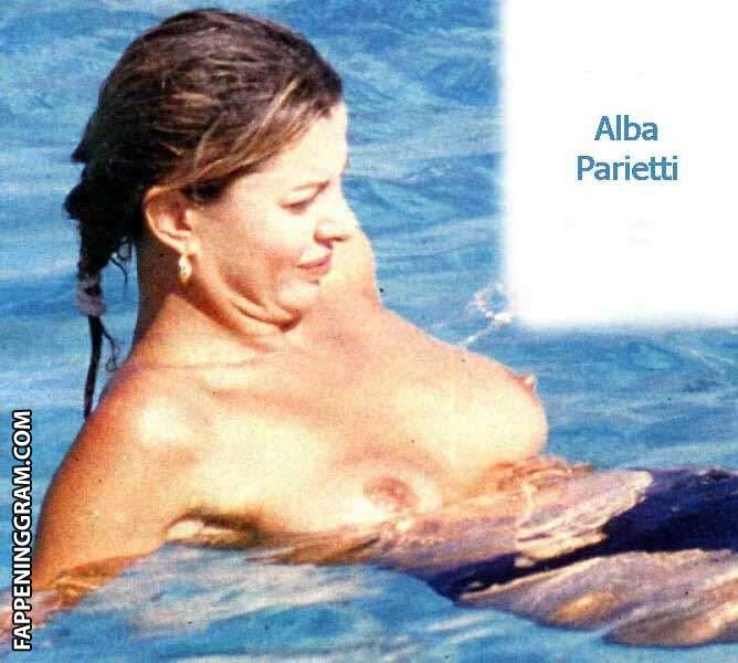 Alba Parietti Nude