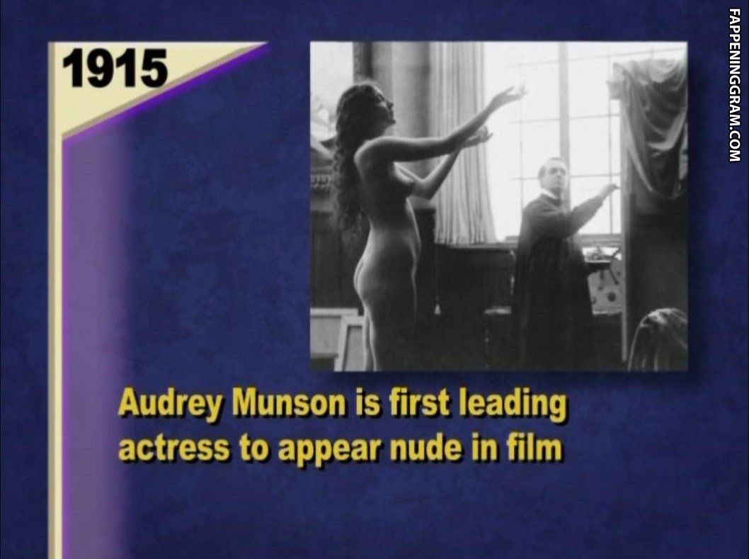 Audrey Munson Nude