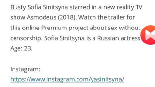 Sofia Sinitsyna Nude Leaks